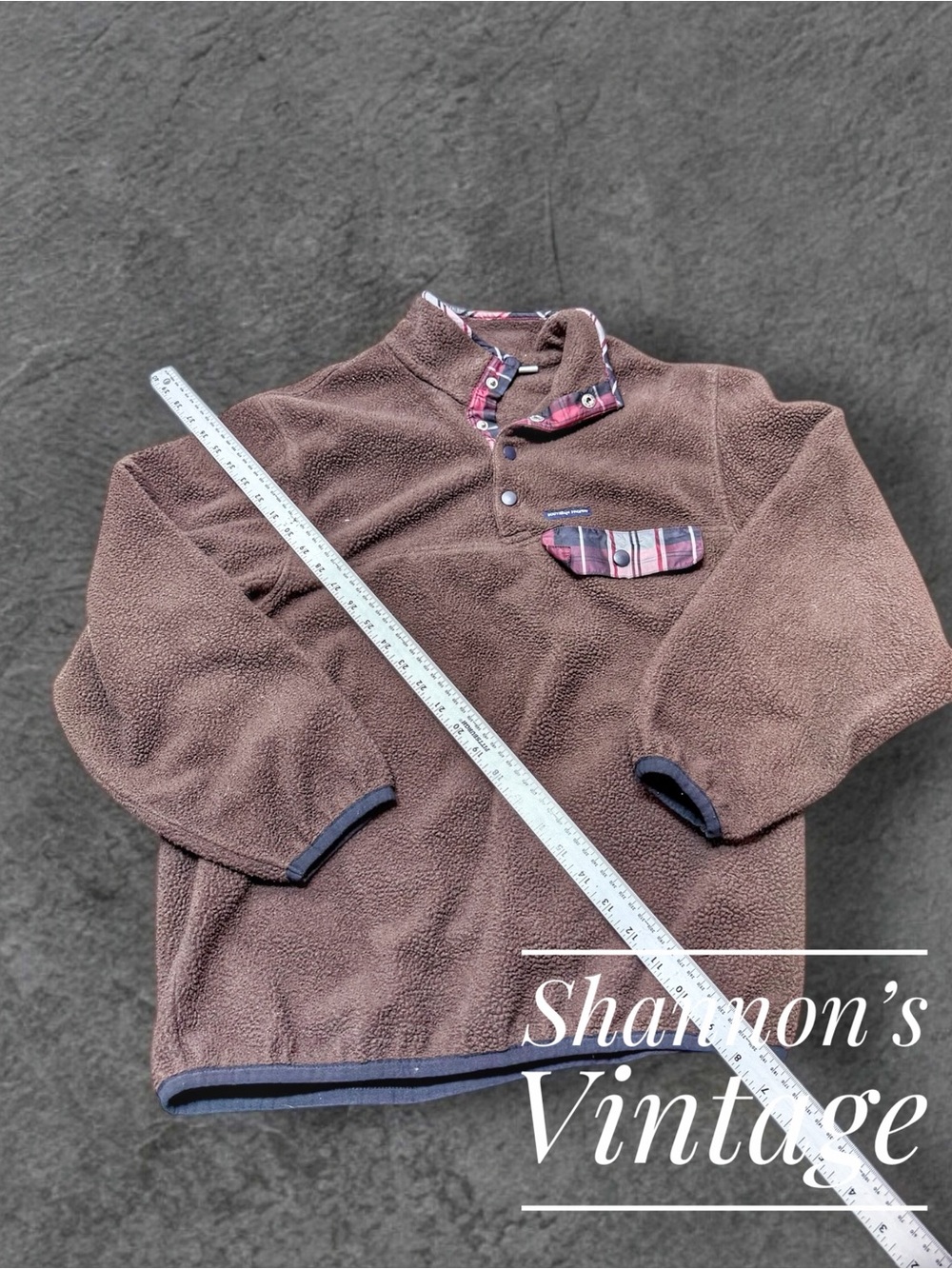 Southern Proper Men’s sz Small Snap Button Fleece Pullover A53